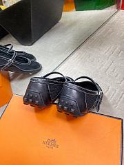 Hermes Kichu Ballet Flat Black - 5