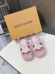Louis Vuitton LV Maya Flatform Pink Sandal - 1