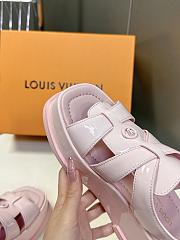 Louis Vuitton LV Maya Flatform Pink Sandal - 4