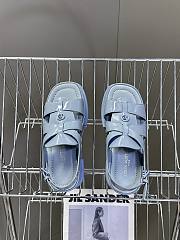 Louis Vuitton LV Maya Flatform Blue Sandal - 4