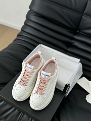 Chanel White Pink Sneaker 03 - 2