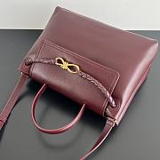 Bottega Veneta Ciao Ciao Bag Red Gold 34x26x15cm - 5