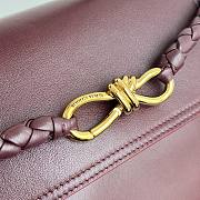 Bottega Veneta Ciao Ciao Bag Red Gold 34x26x15cm - 2