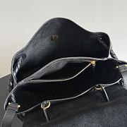 Bottega Veneta Ciao Ciao Bag Black Gold 34x26x15cm - 6