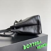 Bottega Veneta Ciao Ciao Bag Black Gold 34x26x15cm - 5