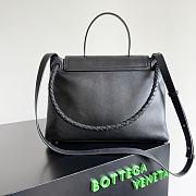 Bottega Veneta Ciao Ciao Bag Black Gold 34x26x15cm - 3