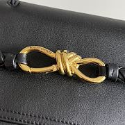Bottega Veneta Ciao Ciao Bag Black Gold 34x26x15cm - 2