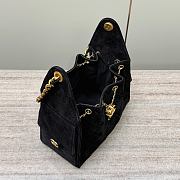 Chanel 25c Cruise Bag Black Suede Hobo 30x26x14cm - 2