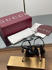 Gucci Women's Slingback Sandal Black Heel 10cm - 2