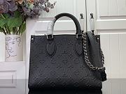 Louis Vuitton LV Onthego Black PM Bag 25x19x11.5cm - 1