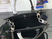 Louis Vuitton LV Onthego Black PM Bag 25x19x11.5cm - 4