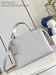 Louis Vuitton LV Petit Palais Bag Brume Grey 29x18x12.5cm - 1