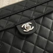 Chanel Cambon Small Lambskin Crossbody Bag 27x16.5x6cm - 2
