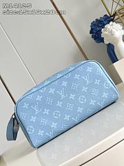 Louis Vuitton LV Dopp Kit Sky Blue 28x15x16.5cm - 1