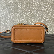 Valentino Garavani Alltime Mini Shoulder Bag Brown 19x10x4.5cm - 3