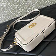 Valentino Garavani Alltime Mini Shoulder Bag White 19x10x4.5cm - 5