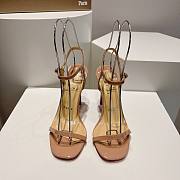 Christian Louboutin Condora 85mm Beige Patent Sandals - 4