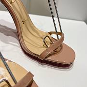 Christian Louboutin Condora 85mm Beige Patent Sandals - 3