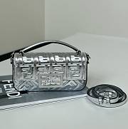Fendi Phone Pouch Silver Bag 19x11x3cm - 1