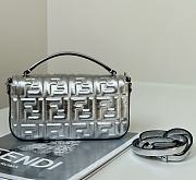 Fendi Phone Pouch Silver Bag 19x11x3cm - 6