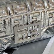 Fendi Phone Pouch Silver Bag 19x11x3cm - 2