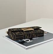 Fendi Phone Pouch FF Canvas Bag 19x11x3cm - 4