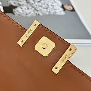 Fendi Phone Pouch Brown Bag 19x11x3cm - 6