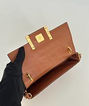 Fendi Phone Pouch Brown Bag 19x11x3cm - 3