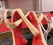 Christian Louboutin Beige Patent High Heel 8.5cm - 4
