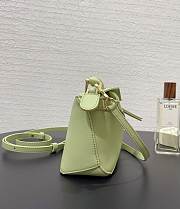 Loewe Puzzle Mini Shoulder Bag Green 18x12x8cm - 6