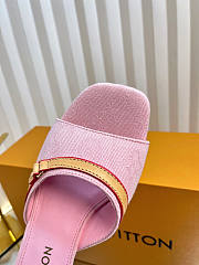 Louis Vuitton LV 6am Mules Pink 5.5cm - 5