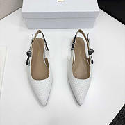 Dior Toujours Slingback Flat White - 3
