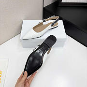 Dior Toujours Slingback Flat White - 2