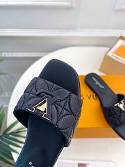 Louis Vuitton LV Mare Flat Mules Black - 4