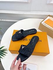 Louis Vuitton LV Mare Flat Mules Black - 2