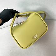 Prada Leather Handbag Green Bag 25x18x10cm - 6