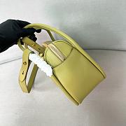 Prada Leather Handbag Green Bag 25x18x10cm - 5