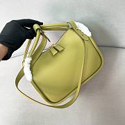 Prada Leather Handbag Green Bag 25x18x10cm - 2