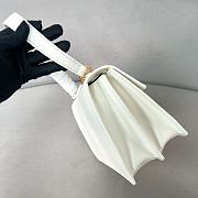 Prada Soft Sound Medium Shoulder Bag White 28x16x10cm - 6