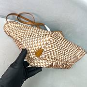 Prada Symbole Shopping Brown Bag 33x29x14cm - 6