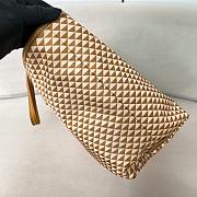 Prada Symbole Shopping Brown Bag 33x29x14cm - 2