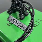 Bottega Veneta Metallic Dog Charm Black - 2