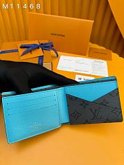 Louis Vuitton LV Multiple Wallet Monogram 11.5x9x1.5cm - 3