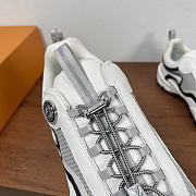 Louis Vuitton LV Rush Sneaker Black White - 5