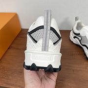 Louis Vuitton LV Rush Sneaker Black White - 4