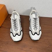 Louis Vuitton LV Rush Sneaker Black White - 2
