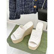 Gucci Women's Interlocking G Sandal White - 2