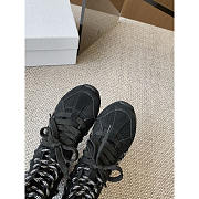 Dior Get Knee-High Sneaker Black Suede Calfskin - 3