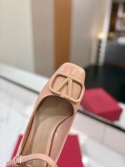 Valentino Garavani Ankle Strap Mary Jane Beige Pumps 6cm - 3