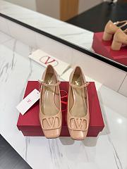Valentino Garavani Ankle Strap Mary Jane Beige Pumps 6cm - 2